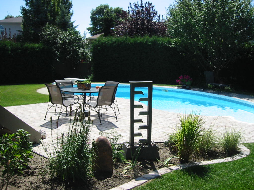 Our backyard, pool, patio,gardens