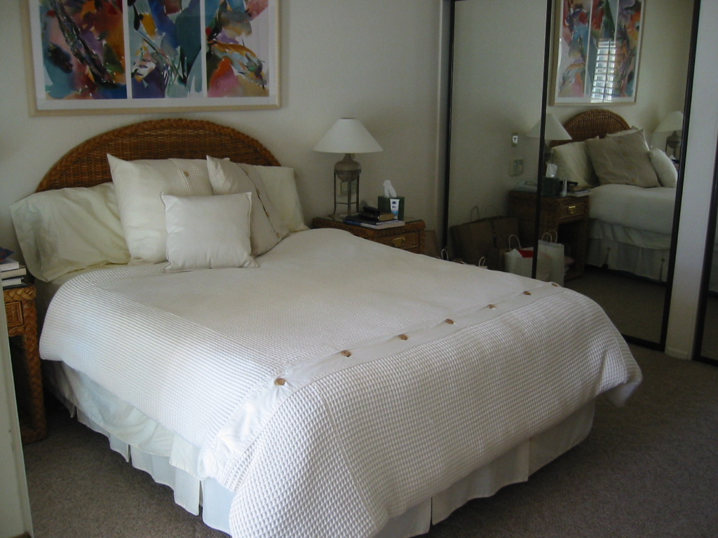 bedroom at the la Poloma, Deauville, Palm Springs