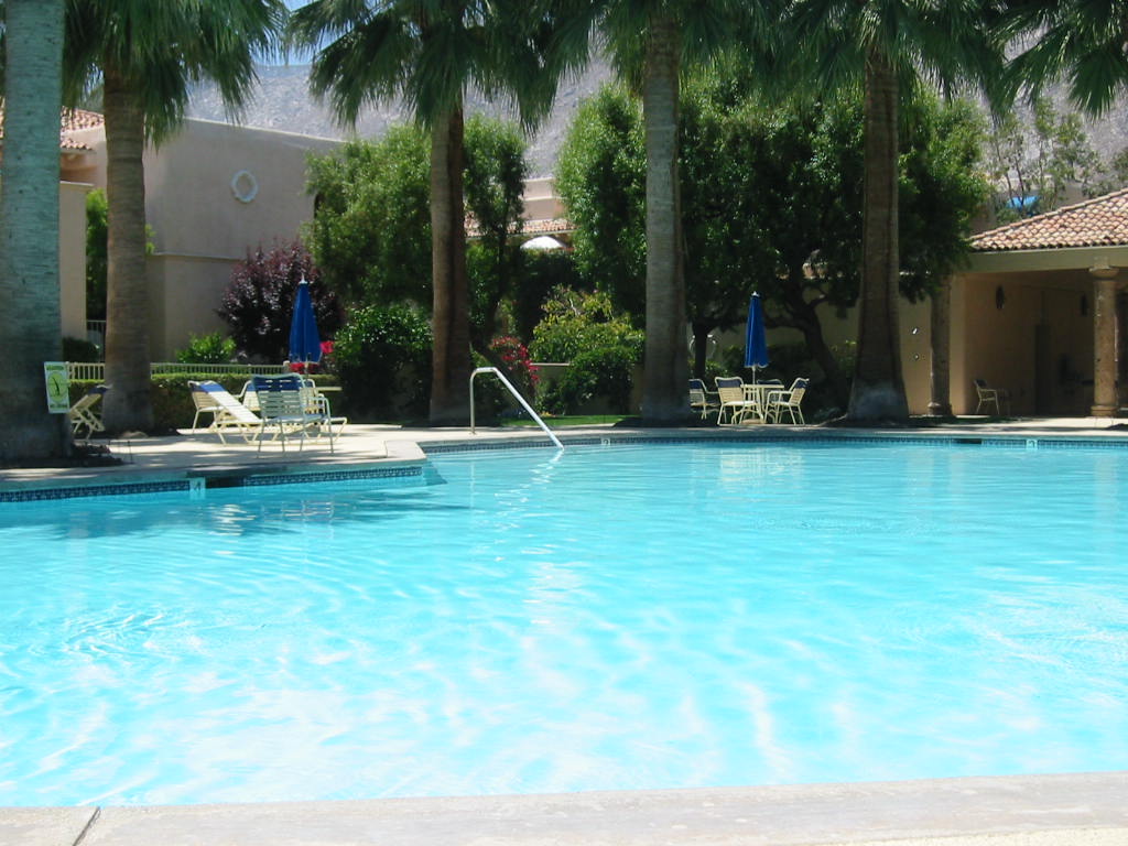 Main pool at the Deauville, Palm Springs