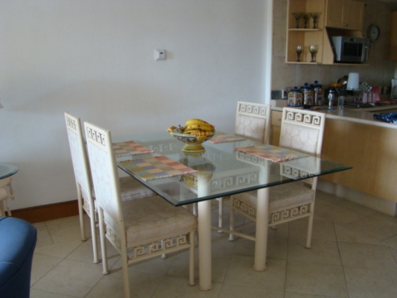 dining room table, at the Portofino, Marina Vallarta, Puerto Vallarta