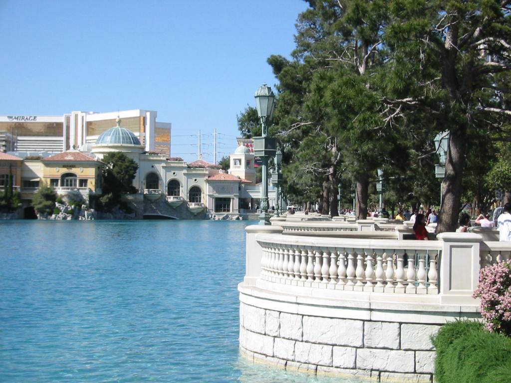 Las Vegas Strip in Front of the Bellagio