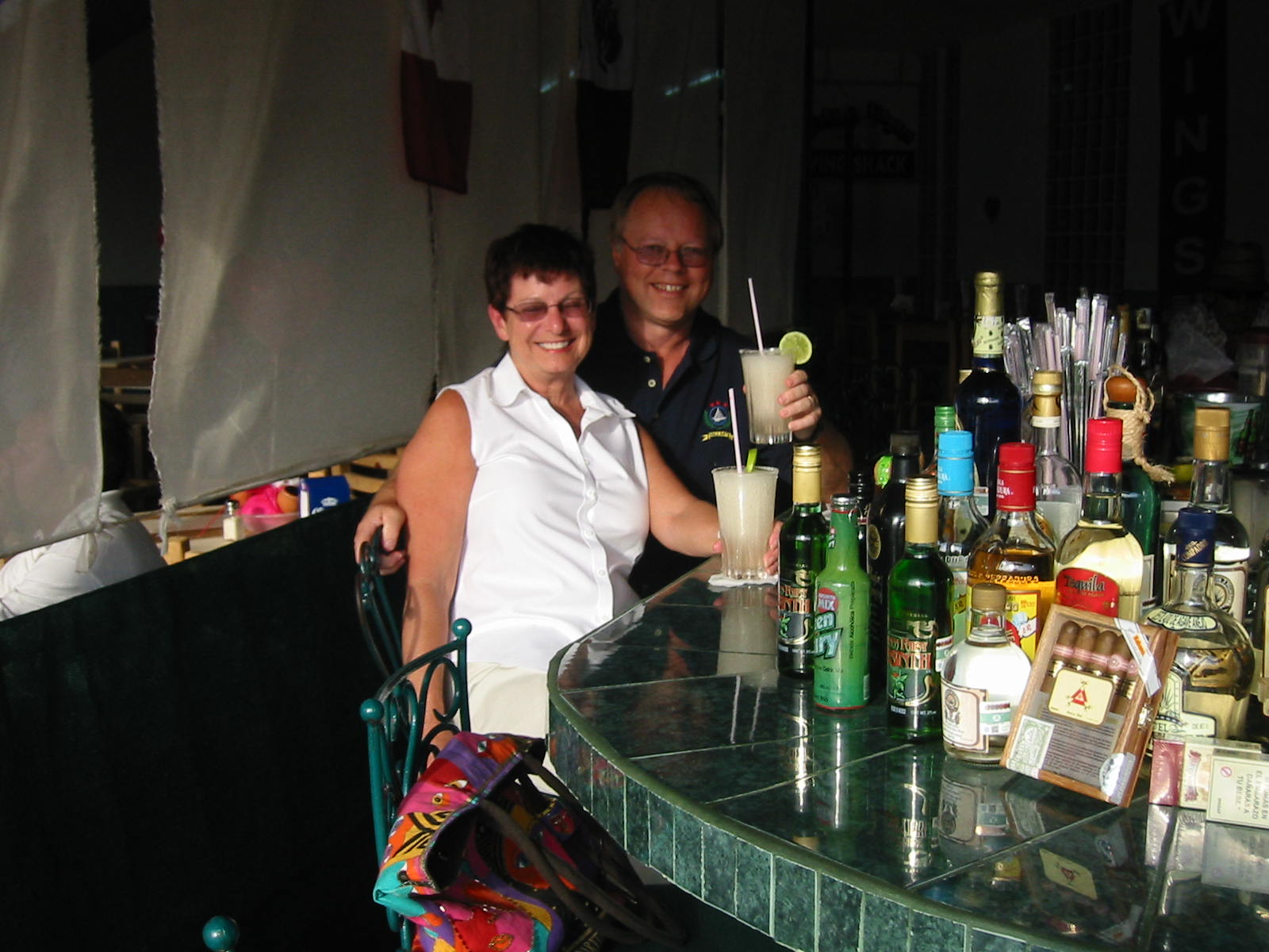 Puerto Vallarta -Marina bar on Valentines day