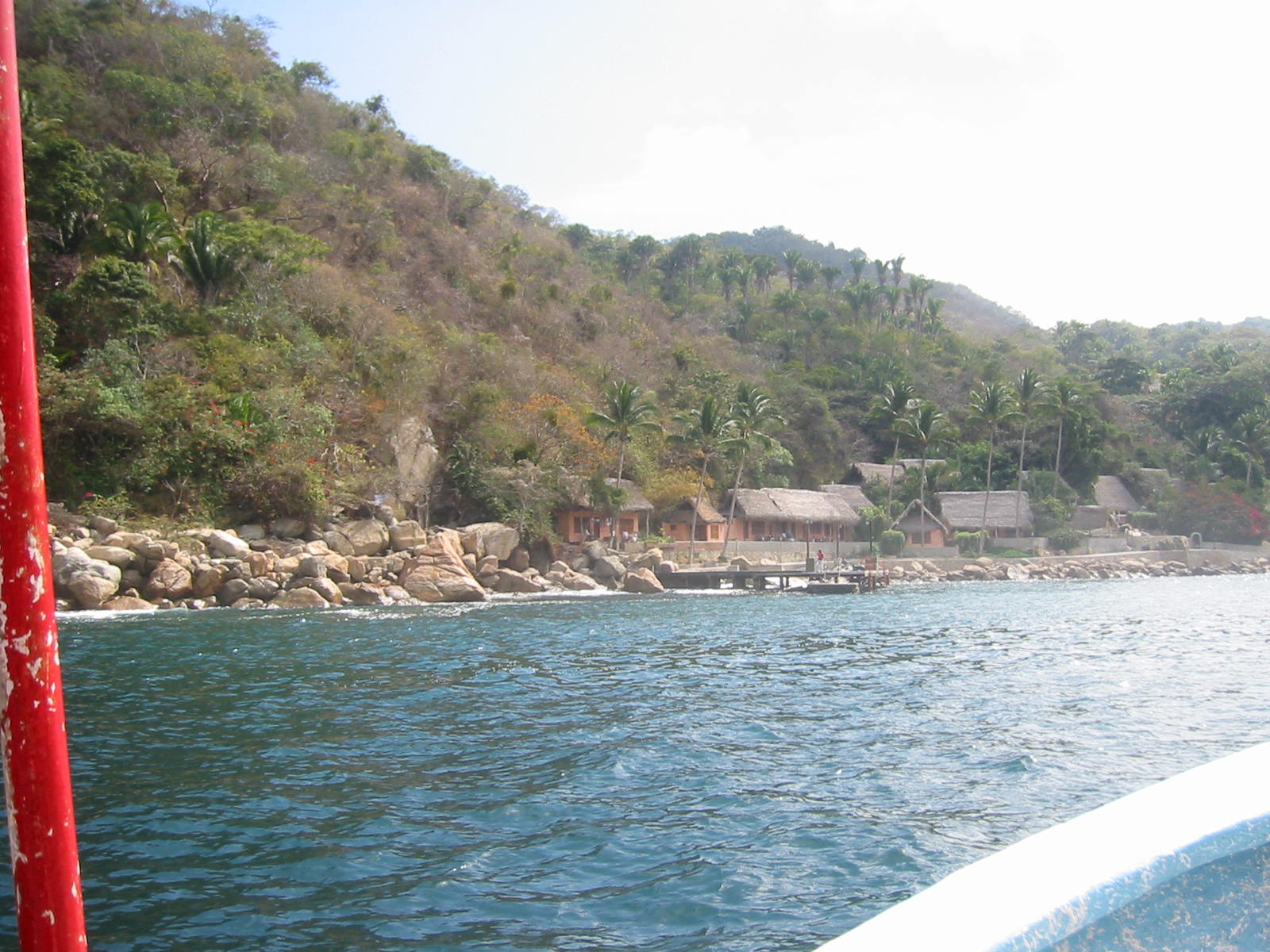 Entering Yalapa's bay